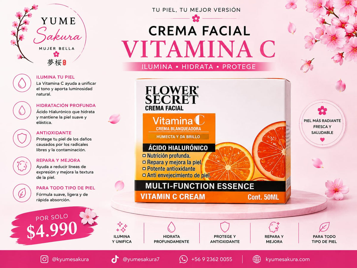 Crema Facial Vitamina C
