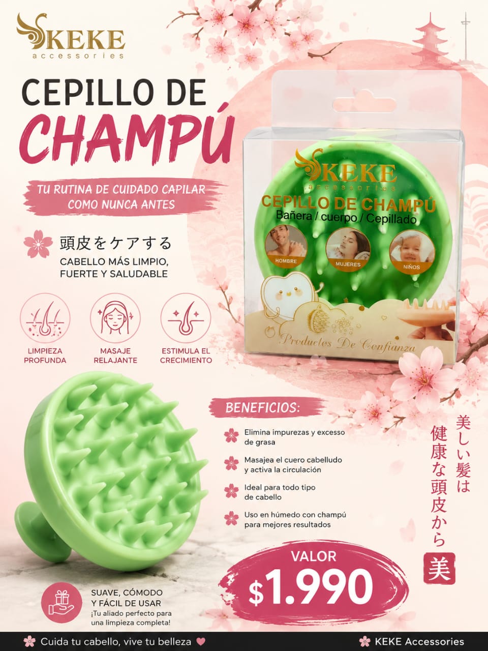 Cepillo de champo
