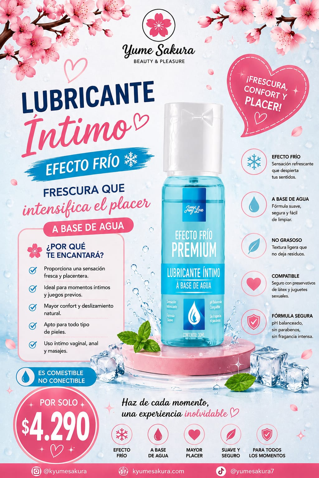 Lubricante intimo Frio