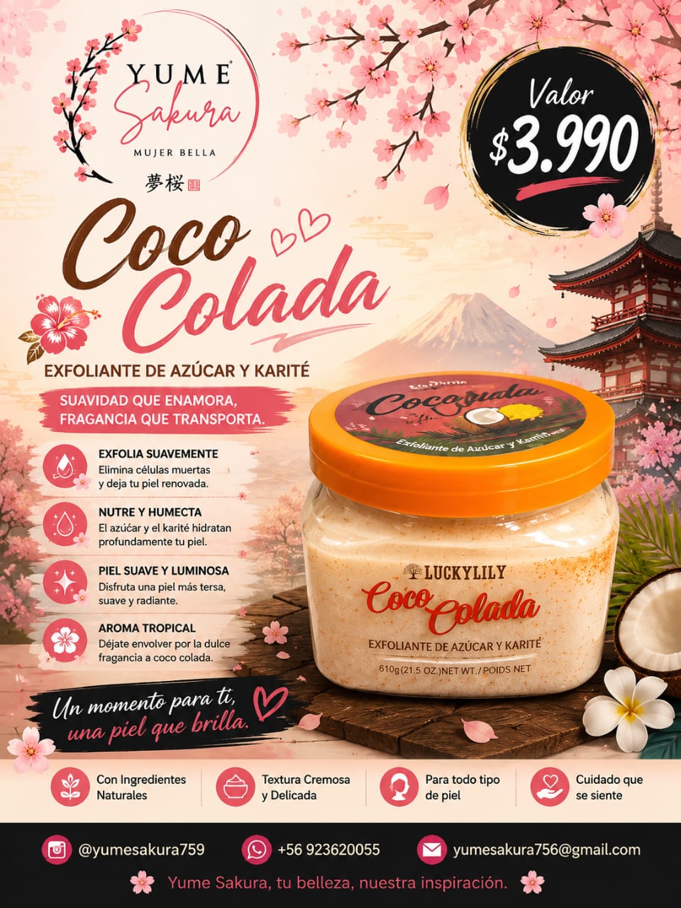 Coco Colada -Exfoleante