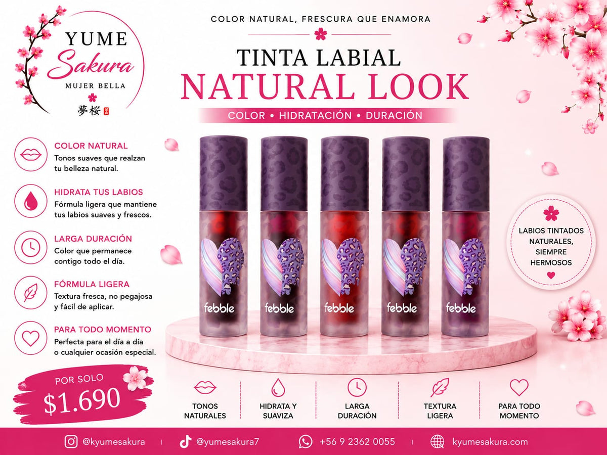 Tinta Labial Natural Look