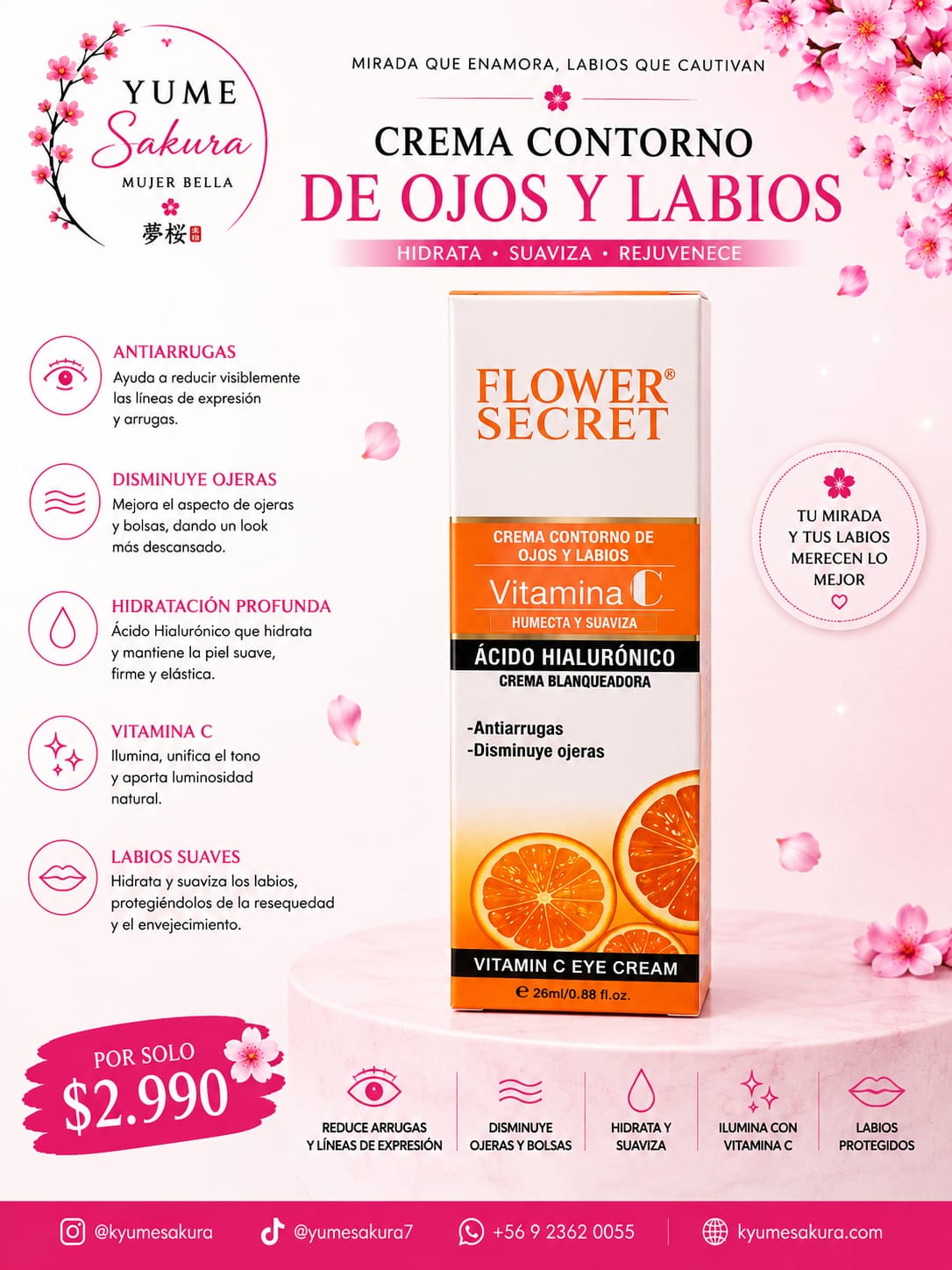 Crema Contorno Ojos y Labios