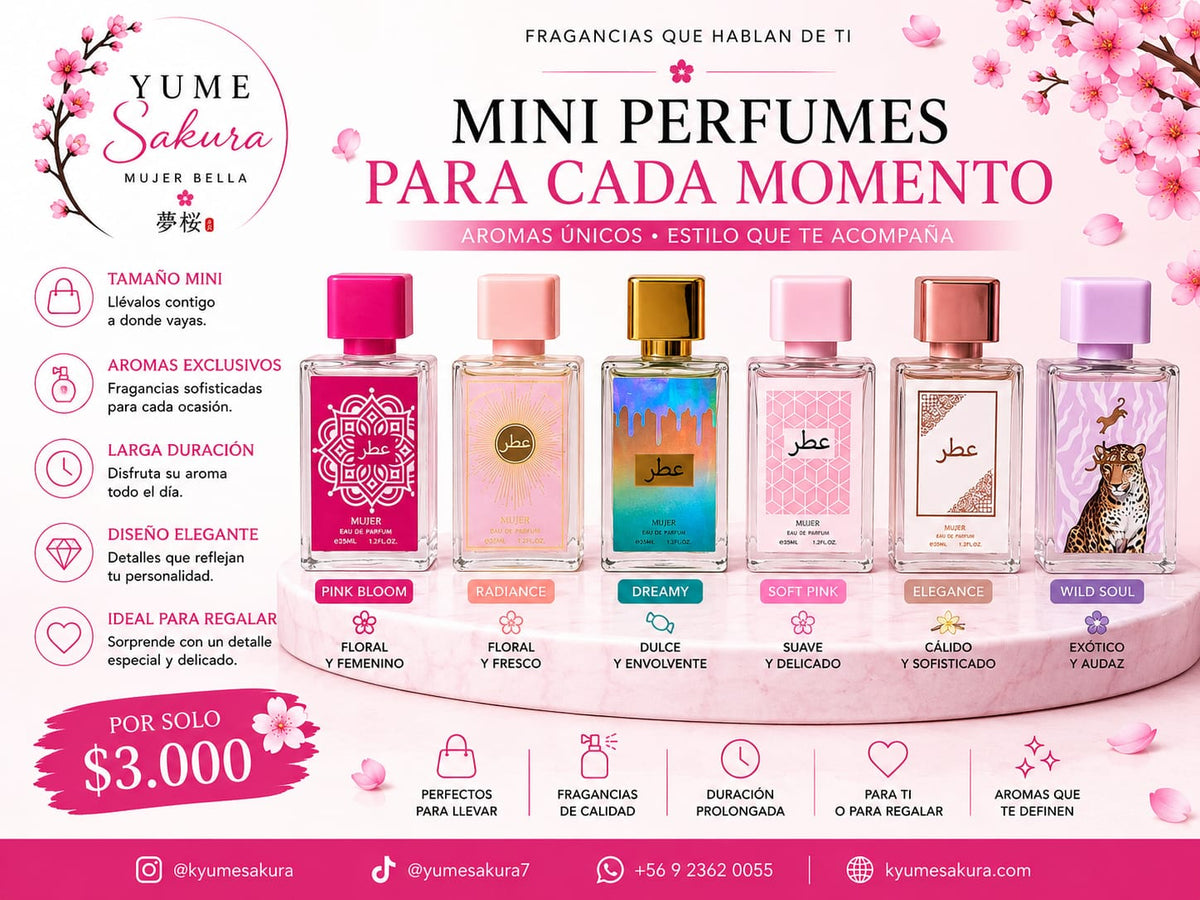 Mini Perfumes para cada Momento