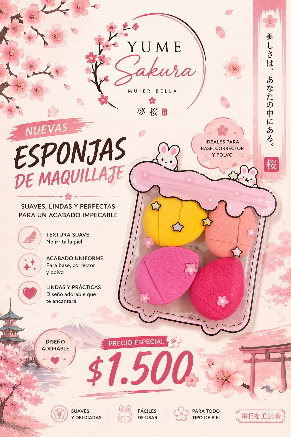 Esponjas de Maquillaje