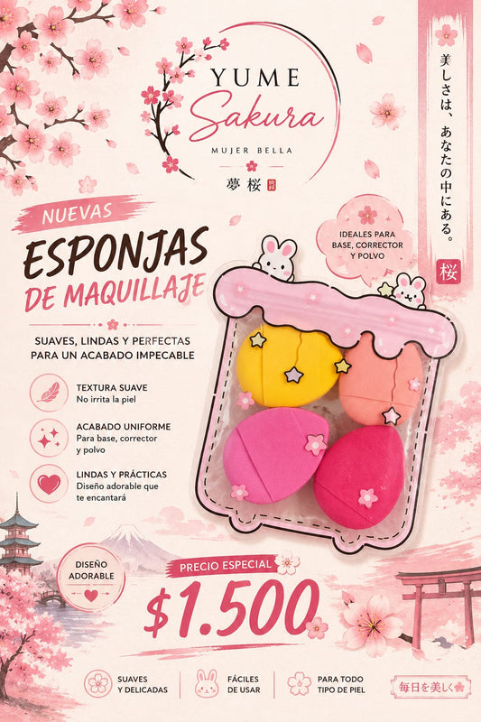 Esponjas de Maquillaje