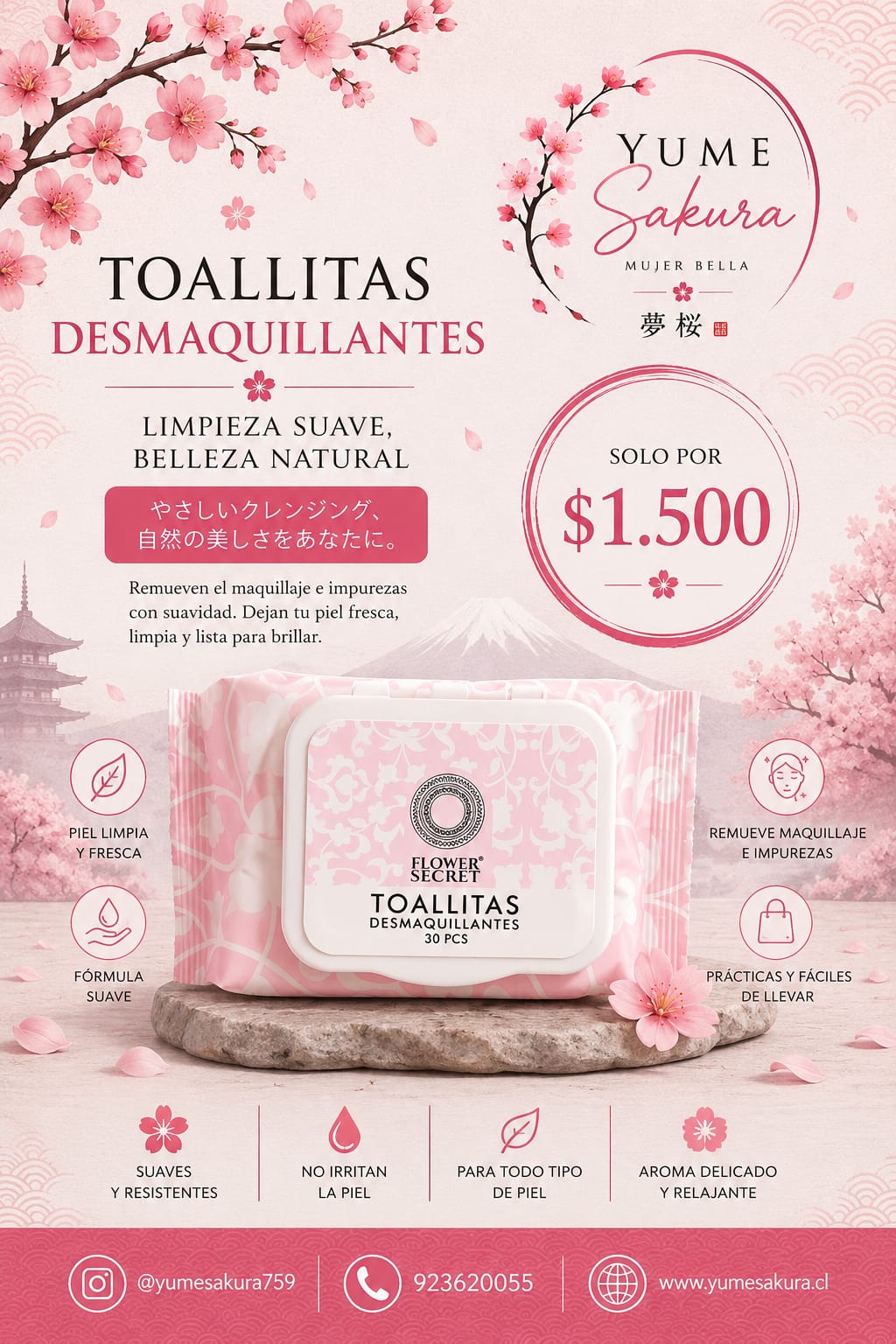 Toallitas Desmaquillantes
